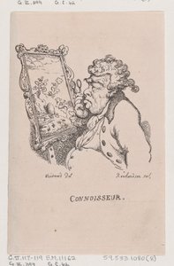 Connoisseur, abril de 1808 de Thomas Rowlandson