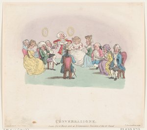 Conversación, 20 de marzo de 1803