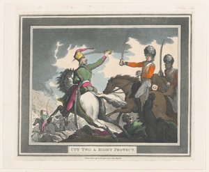 Cortar dos y proteger a la derecha, 1 de septiembre de 1798