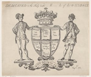 Dedicado al recién creado E-l de L-nsd-le, 11 de mayo de 1784 de Thomas Rowlandson