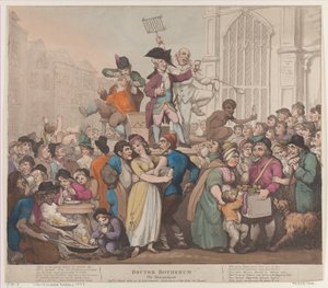 Doctor Botherum, el charlatán, 6 de marzo de 1800 de Thomas Rowlandson