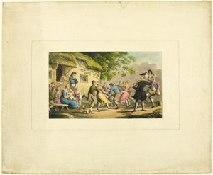 Deporte rural del Doctor Syntax, de El Tour del Doctor Syntax de Thomas Rowlandson
