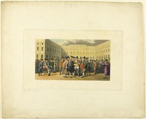 Doctor Syntax en Liverpool, de The Tour of Doctor Syntax de Thomas Rowlandson