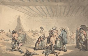 Establecimiento de baños del Dr. Graham de Thomas Rowlandson