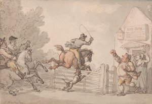 Eludir el peaje de Thomas Rowlandson