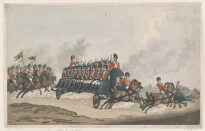 Vuelo de expedición o vuelo militar de Thomas Rowlandson