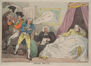 Piedad filial de Thomas Rowlandson