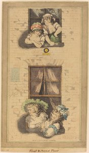 Primer y Segundo Piso de Thomas Rowlandson