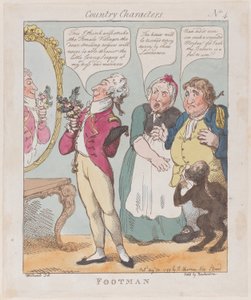 Lacayo, 30 de agosto de 1799 de Thomas Rowlandson