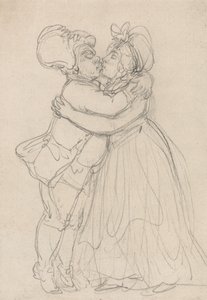 Amantes indulgentes de Thomas Rowlandson