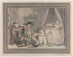 Las Cuatro en Punto en la Ciudad de Thomas Rowlandson
