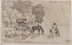 Carruaje de Cuatro Ruedas, abril 10, 1785