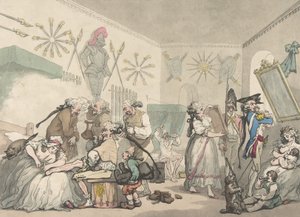 Cuarteles franceses, 12 de agosto de 1791 de Thomas Rowlandson