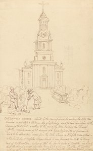 Iglesia de Greenwich de Thomas Rowlandson