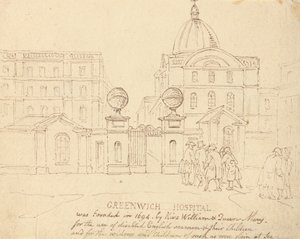 Hospital de Greenwich de Thomas Rowlandson