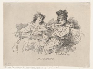 Armonía, 12 de agosto de 1785 de Thomas Rowlandson