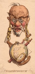Cabezas: De los filósofos de Thomas Rowlandson