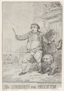 Su Alteza El Protector, 19 de enero de 1784 de Thomas Rowlandson