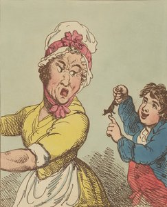 Horror, 1 de enero de 1800 de Thomas Rowlandson