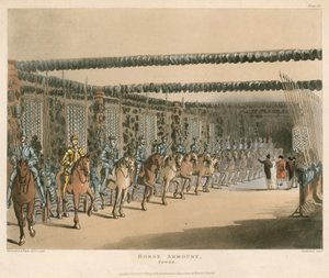Armería de caballos en la Torre de Londres