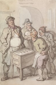 Pan de jengibre picante «All Hot» de Thomas Rowlandson