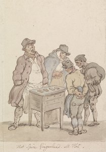 Pan de jengibre picante, muy picante de Thomas Rowlandson