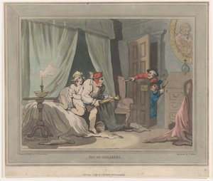 Ladrones de casas de Thomas Rowlandson
