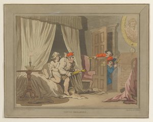 Ladrones de viviendas de Thomas Rowlandson