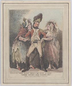 Qué feliz podría ser con cualquiera, si el otro querido encantador no estuviera, [1784]
