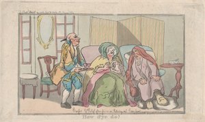 ¿Cómo estás?, 10 de abril de 1792 de Thomas Rowlandson
