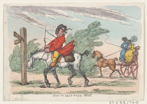 Cómo perderse, 1803-1815 de Thomas Rowlandson