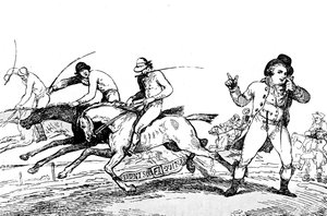 Cómo escapar ganando, 1791 de Thomas Rowlandson