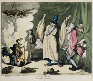 Engañando o invocando al diablo, 1800