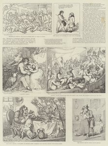 Arte humorístico en la Exposición Naval Real de Thomas Rowlandson