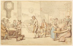 Interior de una Posada de Thomas Rowlandson