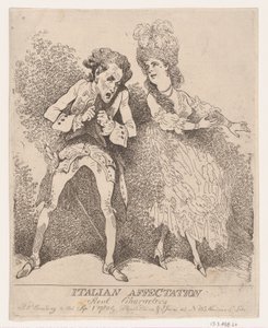 Afectación Italiana, Personajes Reales, 1 de septiembre de 1780