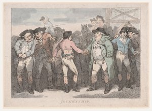 Jockeyship, 31 de noviembre de 1785 de Thomas Rowlandson