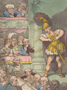 John Bull en la ópera italiana, 2 de octubre de 1811 de Thomas Rowlandson