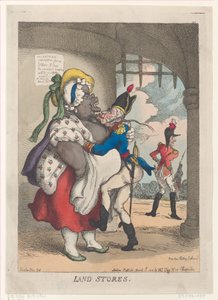 Tiendas de tierra, 10 de marzo de 1812 de Thomas Rowlandson