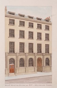 Calle Lombard, Londres de Thomas Rowlandson