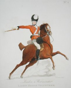 London and Westminster Light Horse Volunteer, lámina 1 de 