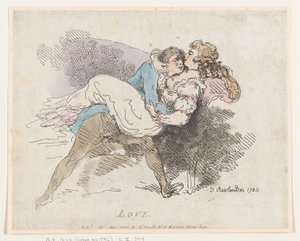 Amor, 12 de agosto de 1785 de Thomas Rowlandson