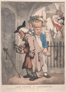 El Amor se Ríe de los Cerrajeros, 20 de agosto de 1811 de Thomas Rowlandson