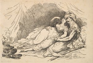 Amor en el Este de Thomas Rowlandson