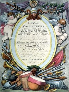 Voluntarios Leales de Londres, página de título