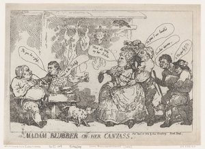 Madam Blubber en su Lienzo, 22 de abril de 1784