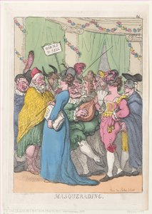 Mascarada de Thomas Rowlandson