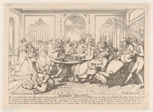 Miserias personales, 12 de junio de 1807 de Thomas Rowlandson
