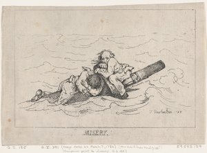 Miseria, 1785 de Thomas Rowlandson