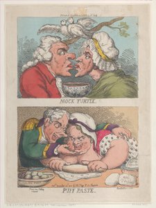 Mock Turtle, Puff Paste, 20 de noviembre de 1810 de Thomas Rowlandson